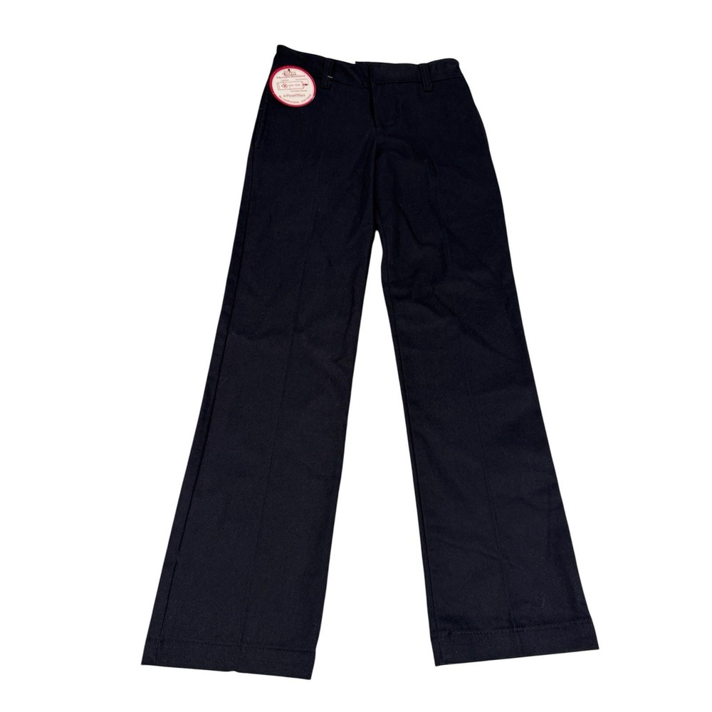 NWT Flynn O'Hara Girls Navy Uniform Slacks Pantsβ Size 8 Slim 7927S